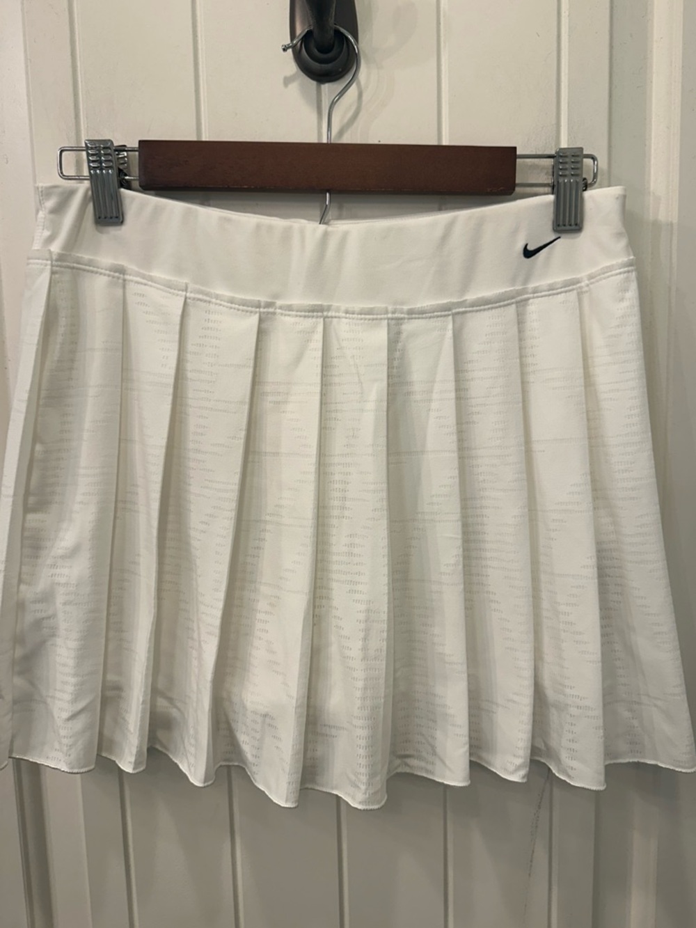Nike White Pleated Tennis Skirt Golf Pickleball Skort Preppy Sporty Size Small